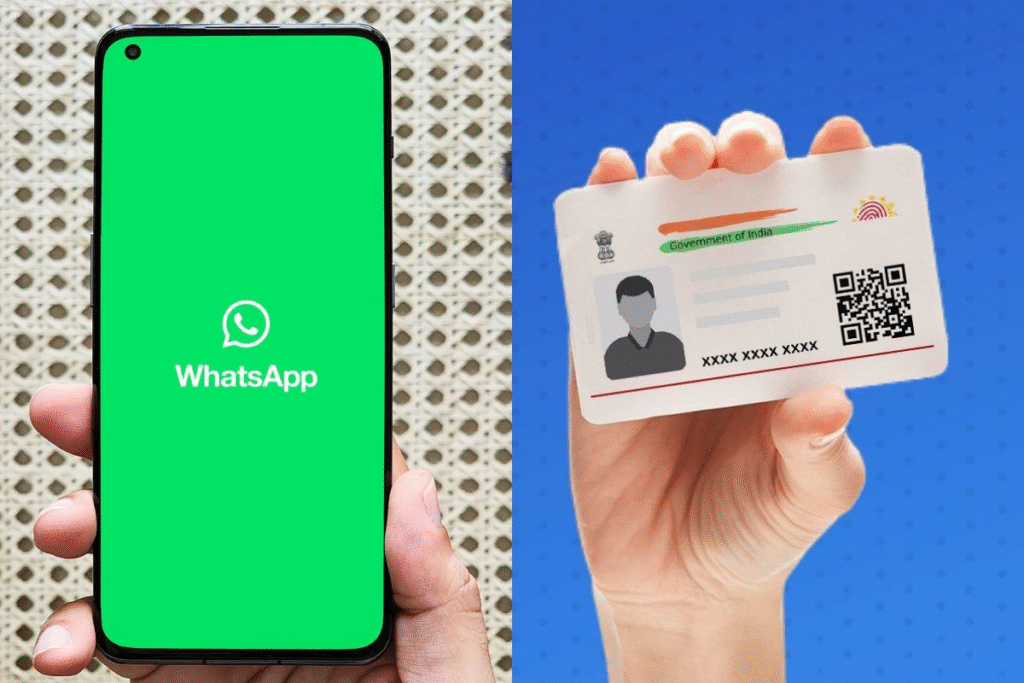 Download Aadhaar on WhatsApp