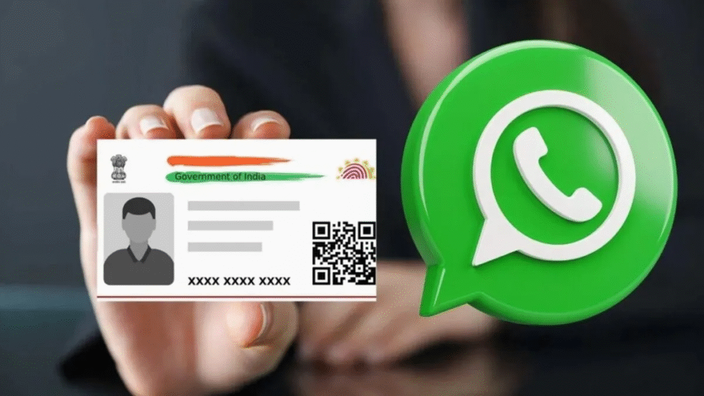 Download Aadhaar on WhatsApp